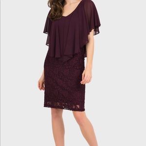 Joseph Ribkoff blackberry size 10 dress